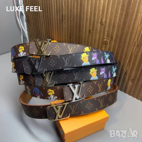 Gucci 🔥 Louis VUITTON 🔥 Hermes 🔥Дамски Колани , снимка 5 - Колани - 56570654