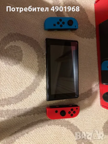 Nintendo Switch V2 + аксесоари , снимка 3 - Nintendo конзоли - 56749413