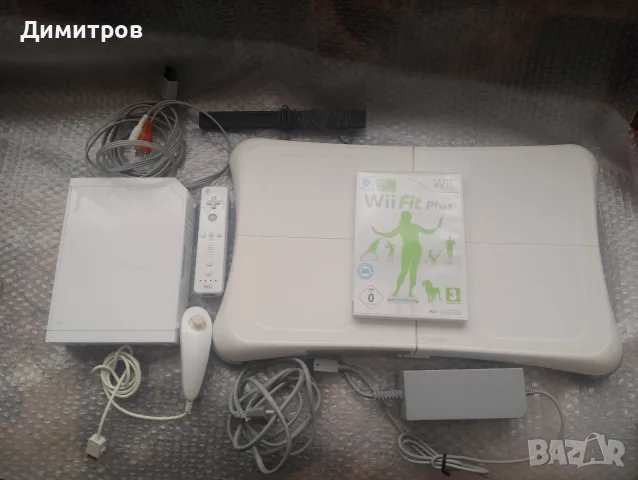 Nintendo Wii+balance board+wii fit game , снимка 2 - Nintendo конзоли - 56581341