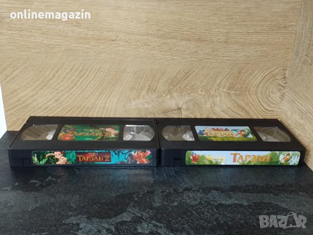 Видеокасети " Тарзан & Тарзан 2 " VHS, снимка 4 - Анимации - 56680705