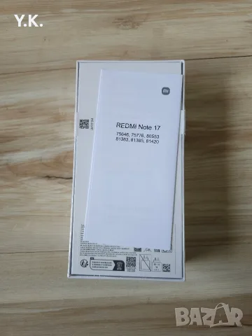 XIAOMI Redmi Note 17 6.99 ", 128 GB, RAM 4 GB, 50 MP, снимка 2 - Xiaomi - 56576559