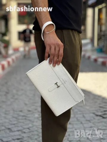 Мъжки клъч Hermes , снимка 4 - Чанти - 56730114