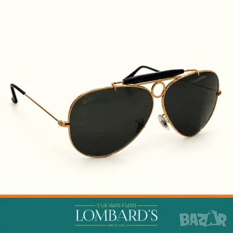 Очила RayBan RB3138 Shooter Gold frames Black Lenses, N: 42654 
