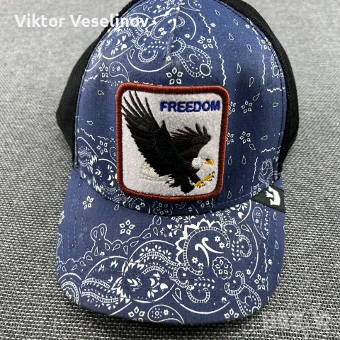 Оригинална Goorin Bros The Farm Eagle Cap One Size Шапка С козирка