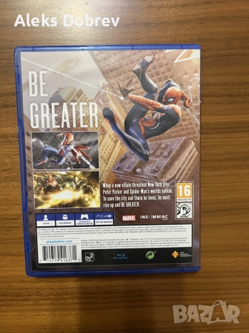 Spider-man за ps4, снимка 2 - Игри за PlayStation - 56721075
