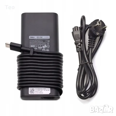 Оригинално зарядно за лаптоп Dell 65W USB-C