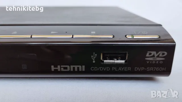 SONY DVP-SR760H - DVD/CD/MP3 плеър с HDMI и USB, снимка 3 - Аудиосистеми - 56600737