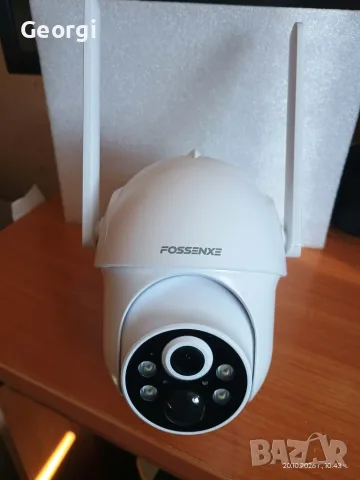Употребявана 4G LTE Cellular Камера FOSSENXE – Със SIM карта (За места без Wi-Fi)