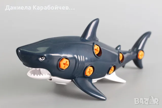 Конструктор Морски животни с винтоверт - 3D, снимка 3 - Конструктори - 56684805