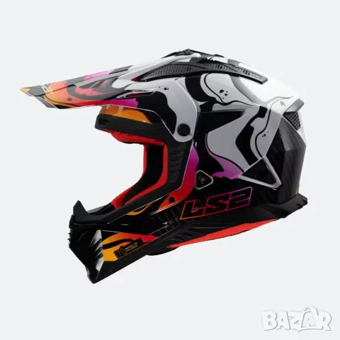 Промо! Кросова каска LS2 MX708 Fast II, снимка 11 - Аксесоари и консумативи - 56627404