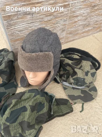Воени ушанки вълнени , снимка 4 - Шапки - 56659159