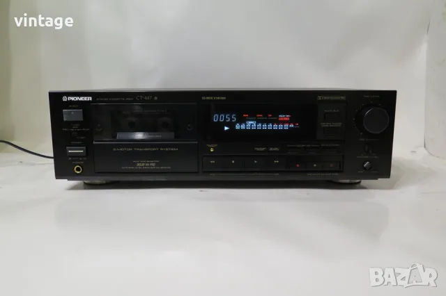 Pioneer CT-447 Stereo Cassette Tape Deck (1990), снимка 8 - Декове - 56651641