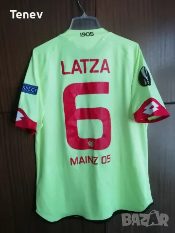 Mainz 05 Latza Europa League Match Worn Third 2016-2017 Lotto оригинална мачова тениска Майнц екип 