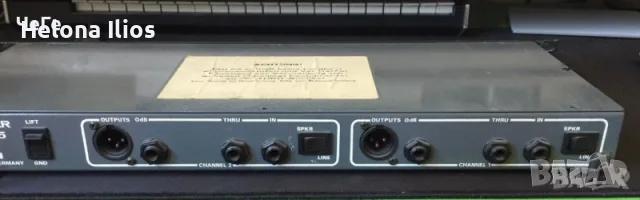 Palmer PDI-05 Speaker Simulator, снимка 4 - Китари - 56677501