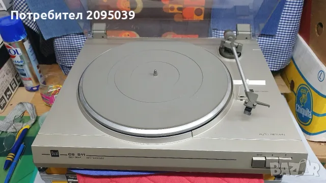 Грамофон Dual CS 511..., снимка 2 - Грамофони - 56727453