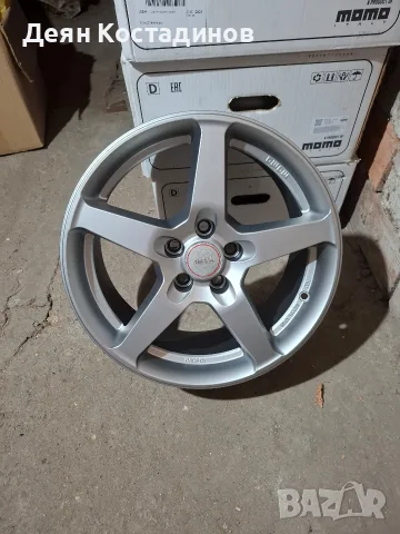 Momo five S 16ки 5х100 , снимка 4 - Гуми и джанти - 55627484