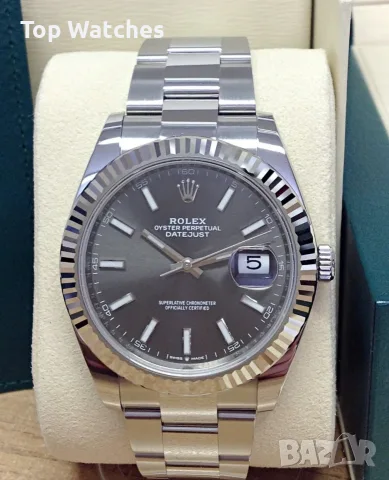 Rolex Datejust 41mm Steel Dark Rhodium Dial Automatic Различни Варианти
