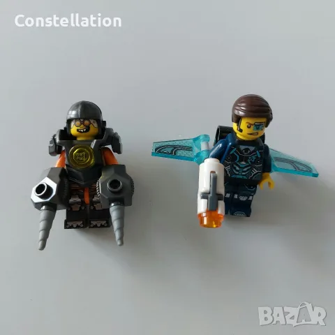 LEGO Ultra Agents 70168 Minifigures - Agent Curtis Bolt with Wings и Drillex