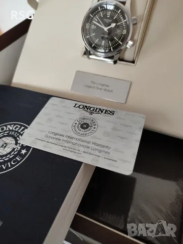 часовник Longines Legend Diver 42mm Date, снимка 6 - Мъжки - 56614472