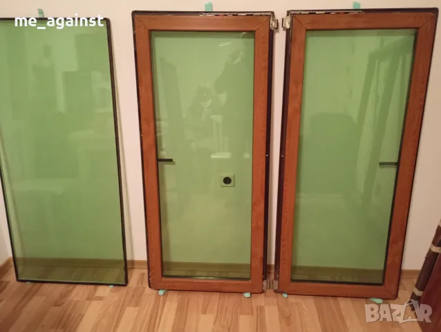 PVC дограма цвят венге , снимка 3 - Дограми - 56637920