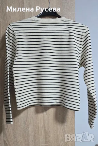  Нов. Дамски оригинален  пуловер  🤎Massimo Dutti 🤎.  , снимка 4 - Блузи с дълъг ръкав и пуловери - 56741616