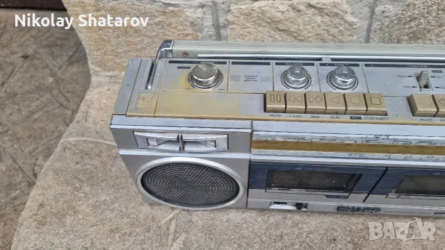 стар касетофон   Sharp , снимка 4 - Радиокасетофони, транзистори - 56560221