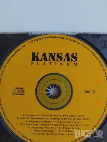 Kansas - Platinum - матричен диск музика