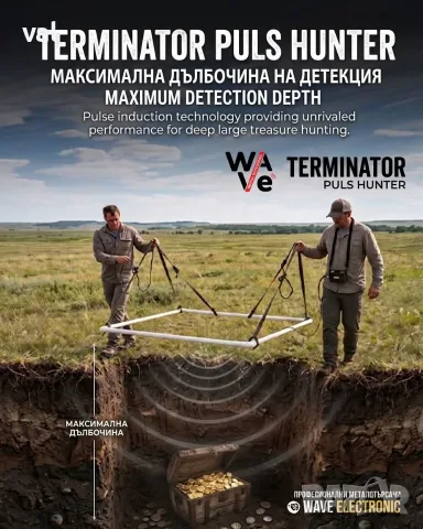 Пулс индукционна рамка метало детектор за дълбоки сигнали