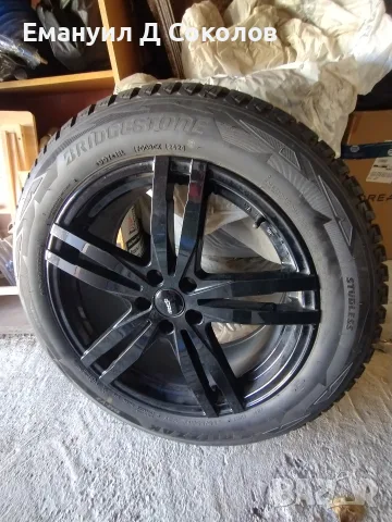 235 55 19 bridgestone зимни на джанти нови не качвани