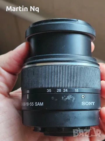 обектив Sony-A mount /Minolta 18-55 SAM, снимка 3 - Обективи и филтри - 56568126