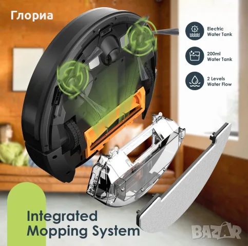 Прахосмукачки робот, снимка 3 - Прахосмукачки - 56624773