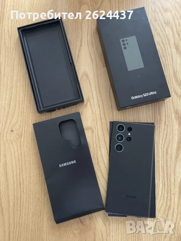 Бартер Samsung S23 ultra 256gb черен