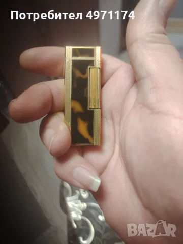 Запалка Dunhill rollagas нова обслужена работи перфектно, снимка 3 - Запалки - 56634813