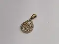 Златна висулка 14К 585 / 1,00 гр., снимка 1