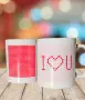 Порцеланова чаша Love, снимка 1