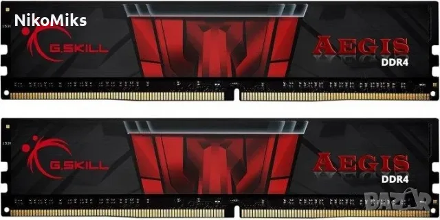 Геймърска RAM памет G.SKILL Aegis 16GB (2x8GB) DDR4 3200MHz CL16 Кит