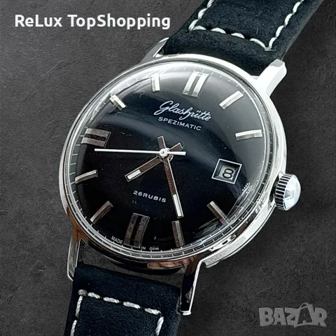 Винтидж Glashütte Spezimatic Automatic – Автоматичен инхаус механизъм GUB (26 Rubis)   Мъжки часовми