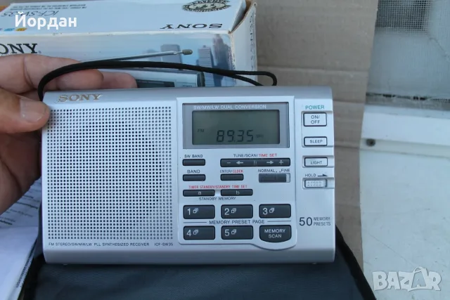 Радио ''Sony ICF-SW35'', снимка 4 - Радиокасетофони, транзистори - 56740859