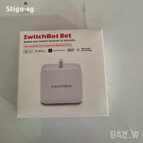 Чисто нов интелигентен бутон SwitchBot Bot (Смарт превключвател за уреди)