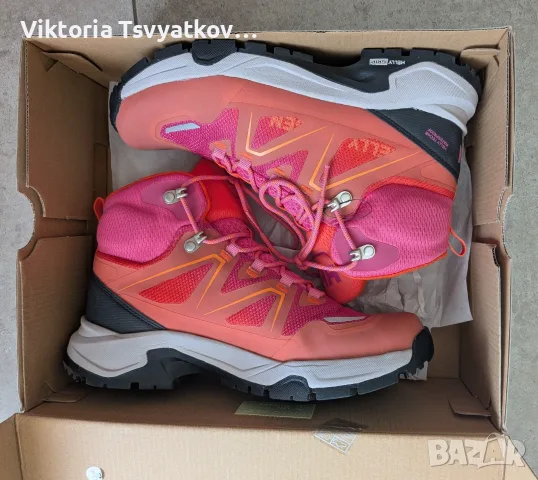 НОВИ Helly Hansen W Cascade Mid HT – Cacadia Pink / Cloudberry, №38 + ПОДАРЪК, снимка 4 - Зимни спортове - 56642832