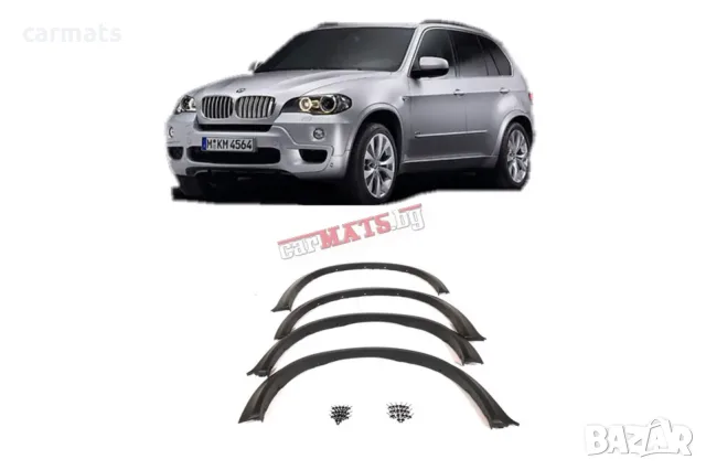 Вежди за калник - раздувки за BMW X5 E70 (2007-2015) - M-Tech