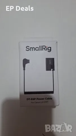 Продавам захранващ кабел SmallRig DT-E6P за Canon LP-E6P