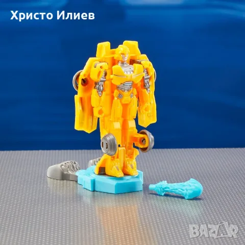 Фигурка Трансформърс Transformers One Robot Battlers Bumblebee 11,5 см, снимка 4 - Фигурки - 56624150