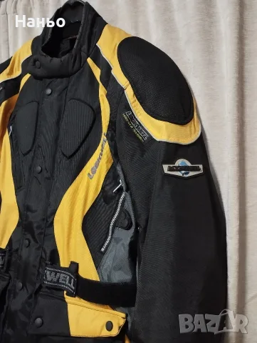 Текстилно яке-LOOKWELL-waterproof! Размер-L, снимка 3 - Мотоциклети и мототехника - 56607157