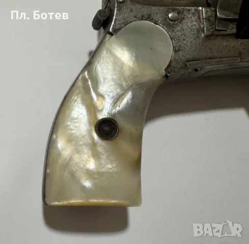 Стар револевер, пистолет, снимка 3 - Антикварни и старинни предмети - 56638756