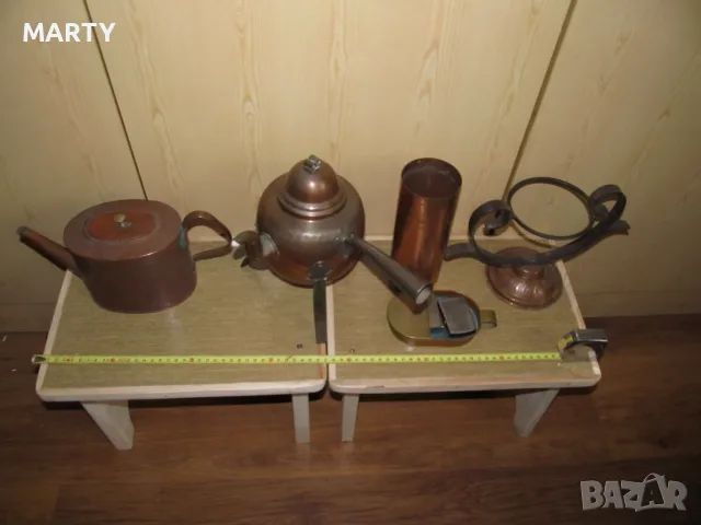 Медни съдове - калайдисани, снимка 2 - Декорация за дома - 56641772