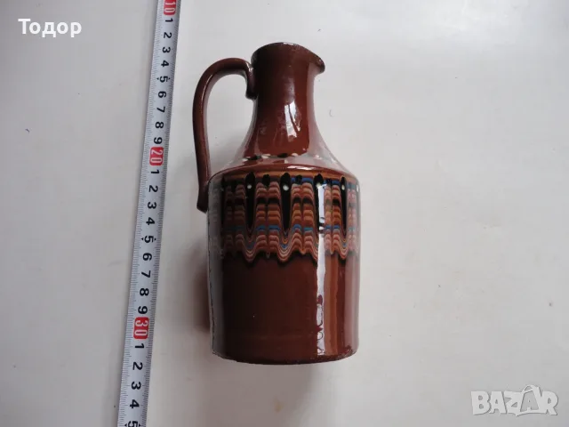 Българска керамична кана каничка 2