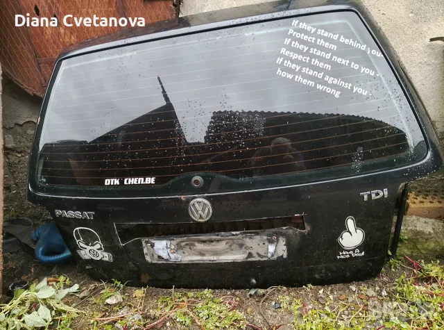 задна врата за фолксваген пасат