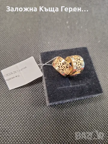 Дамски златни обеци - 4,00 гр.