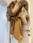палто естествен косъм, снимка 3